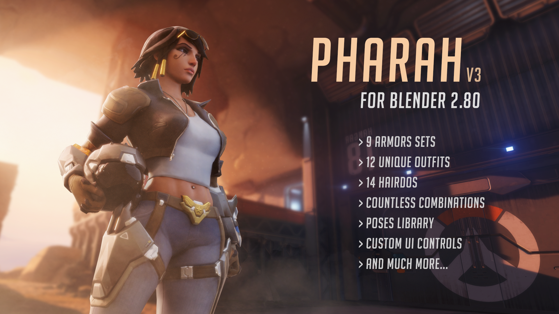 Pharah from Overwatch v3.7 preview image 1